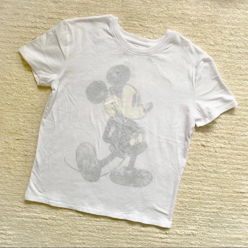 NWT Disney Mickey Mouse faded tee